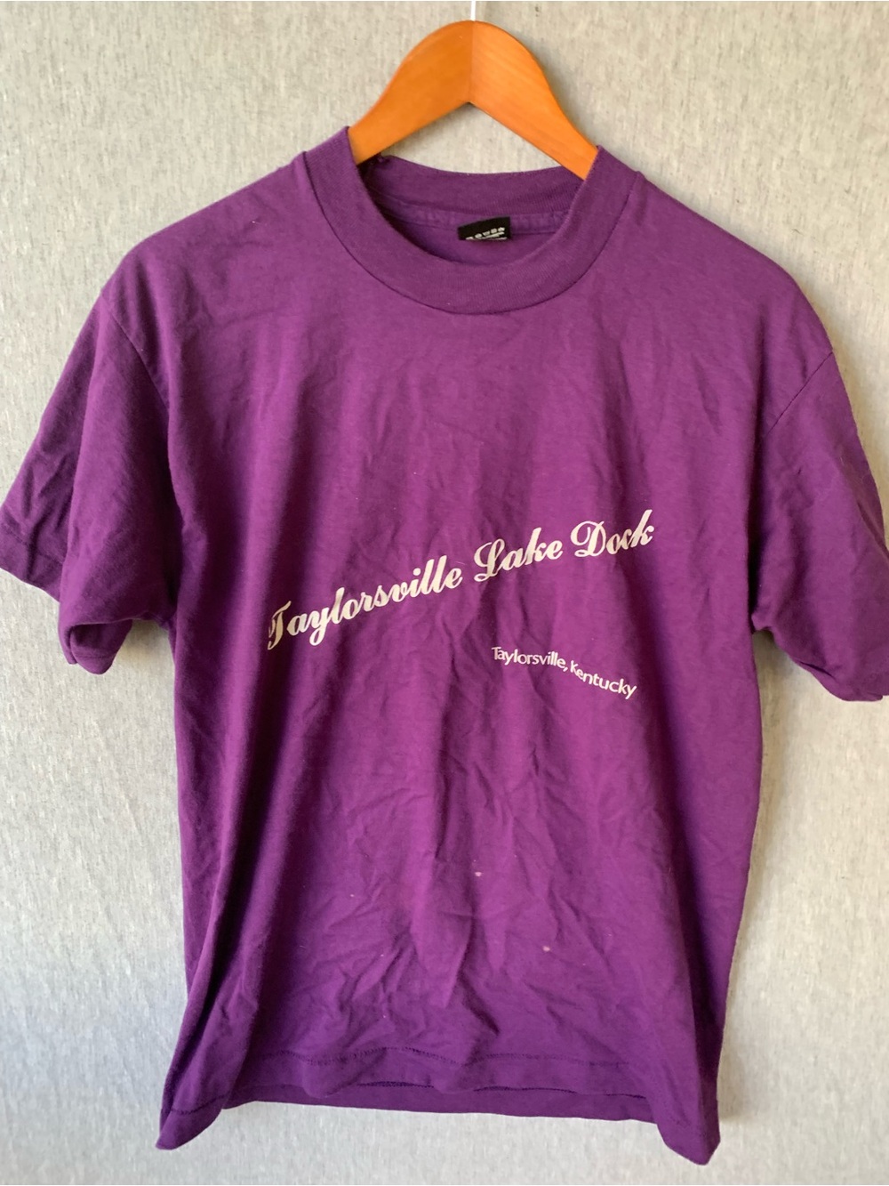 Vintage Taylorsville Lake Dock Tee Shirt 90s